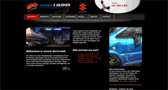 Desktop Screenshot of garagegilomen.ch